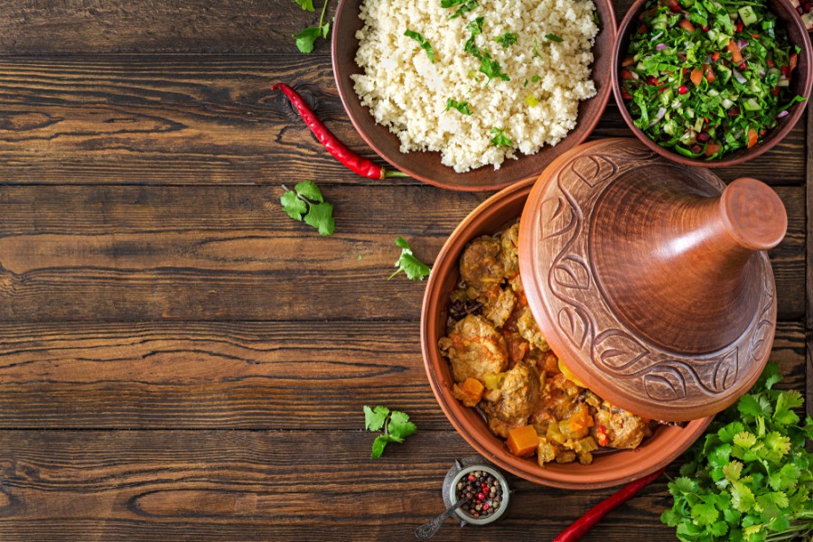 Où a été inventer le tajine ?