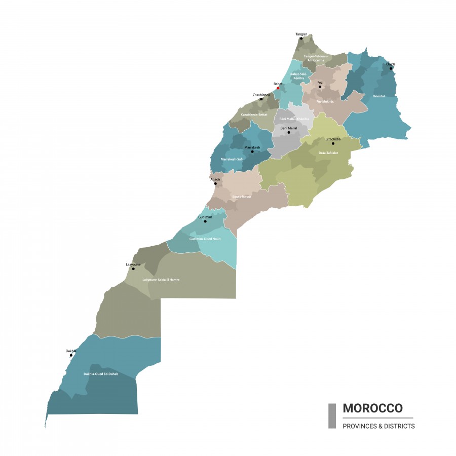 Quelles sont les différentes régions du Maroc ?